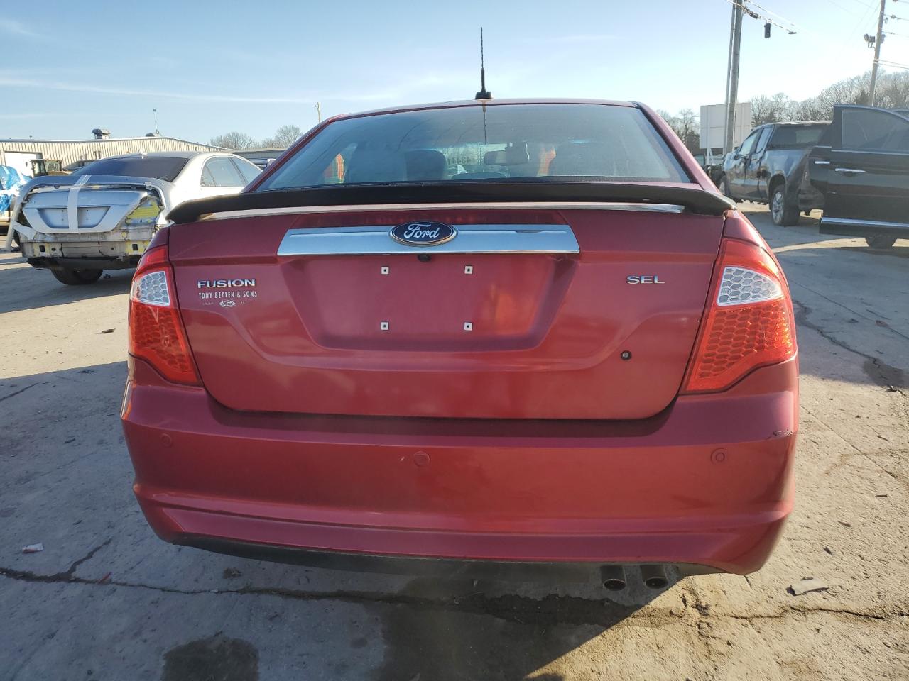 2012 Ford Fusion VIN 3FAHP0JAXCR433843 Copart auction photo, front end damage thumbnail 6