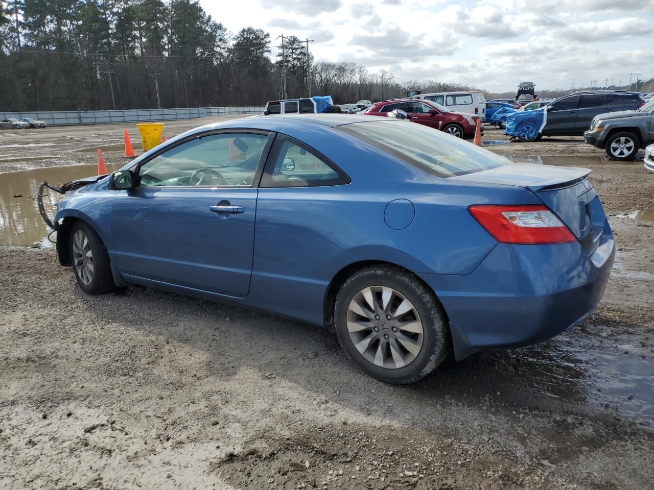 2010 Honda Civic VIN 2HGFG1B85AH508039 Copart auction photo, front end damage thumbnail 2