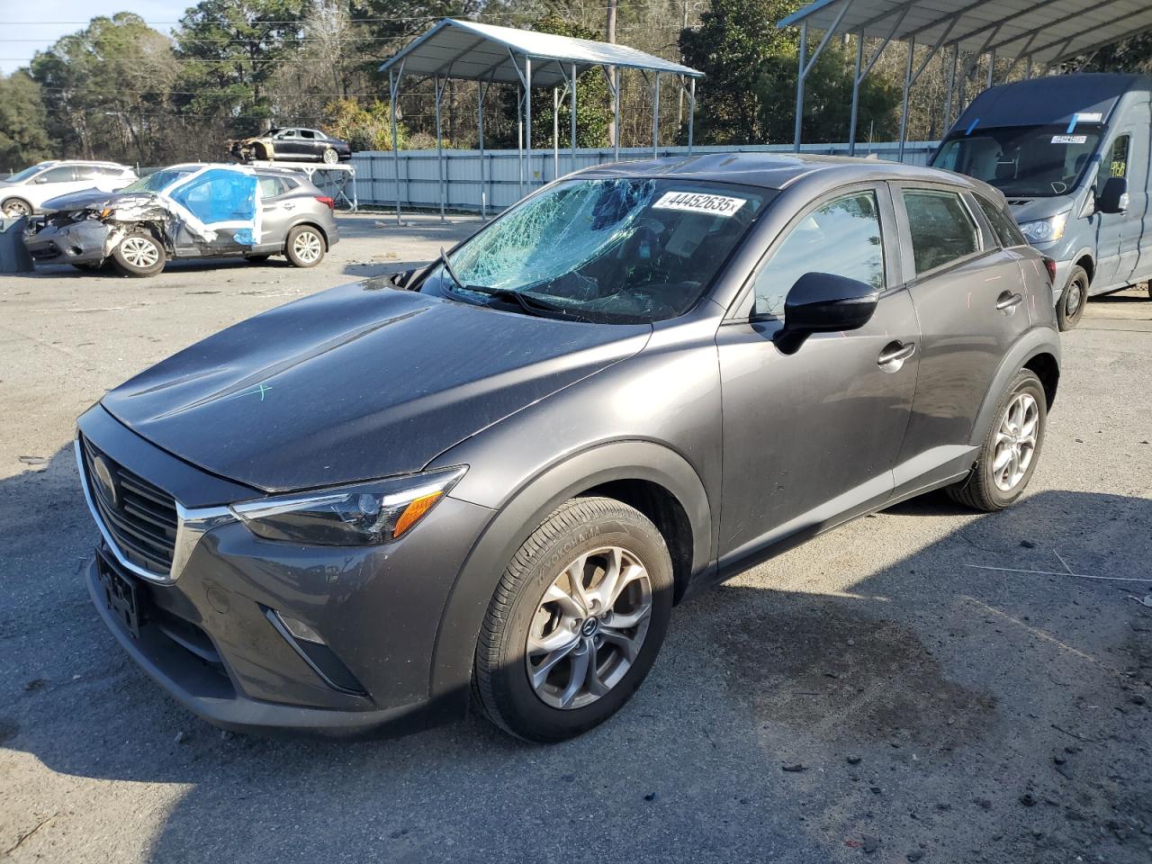 2021 Mazda CX-3 VIN JM1DKFB76M1514282