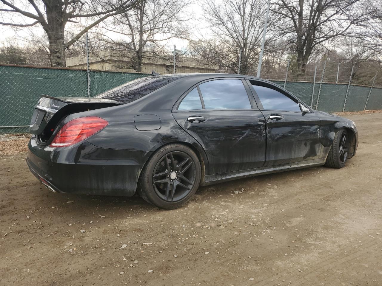 2017 Mercedes-Benz S-klasse VIN WDDUG8FB8HA314995 Copart auction photo, all over / side damage thumbnail 3