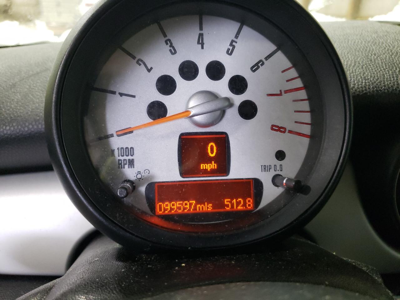 2013 MINI Cooper VIN WMWSU3C53DT545956 Copart auction photo, front end damage thumbnail 9