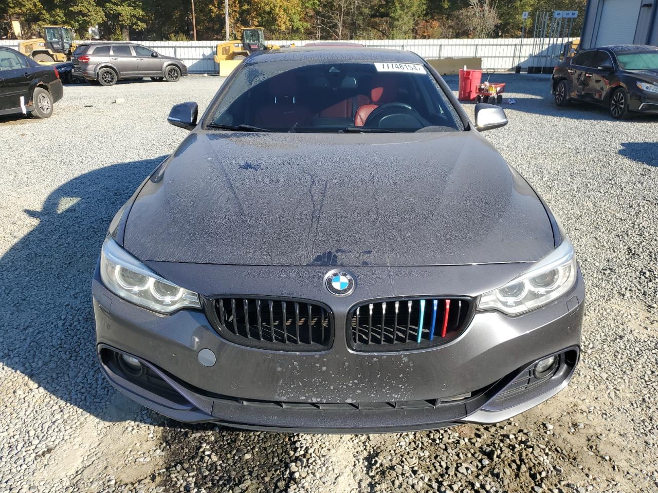 2017 BMW 4er VIN WBA4F9C51HG792056 Copart auction photo, side / rear end damage thumbnail 5