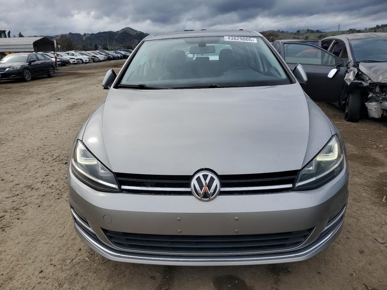 2015 Volkswagen Golf VIN 3VWRA7AU7FM062223 Copart auction photo, side / rear end damage thumbnail 5