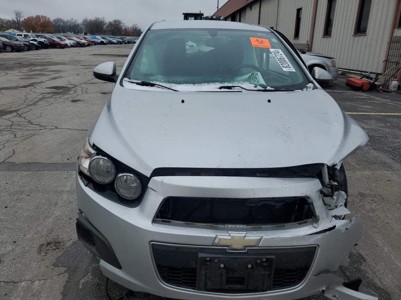 2015 Chevrolet Sonic VIN 1G1JD6SH5F4150291 Copart auction photo, all over damage thumbnail 5