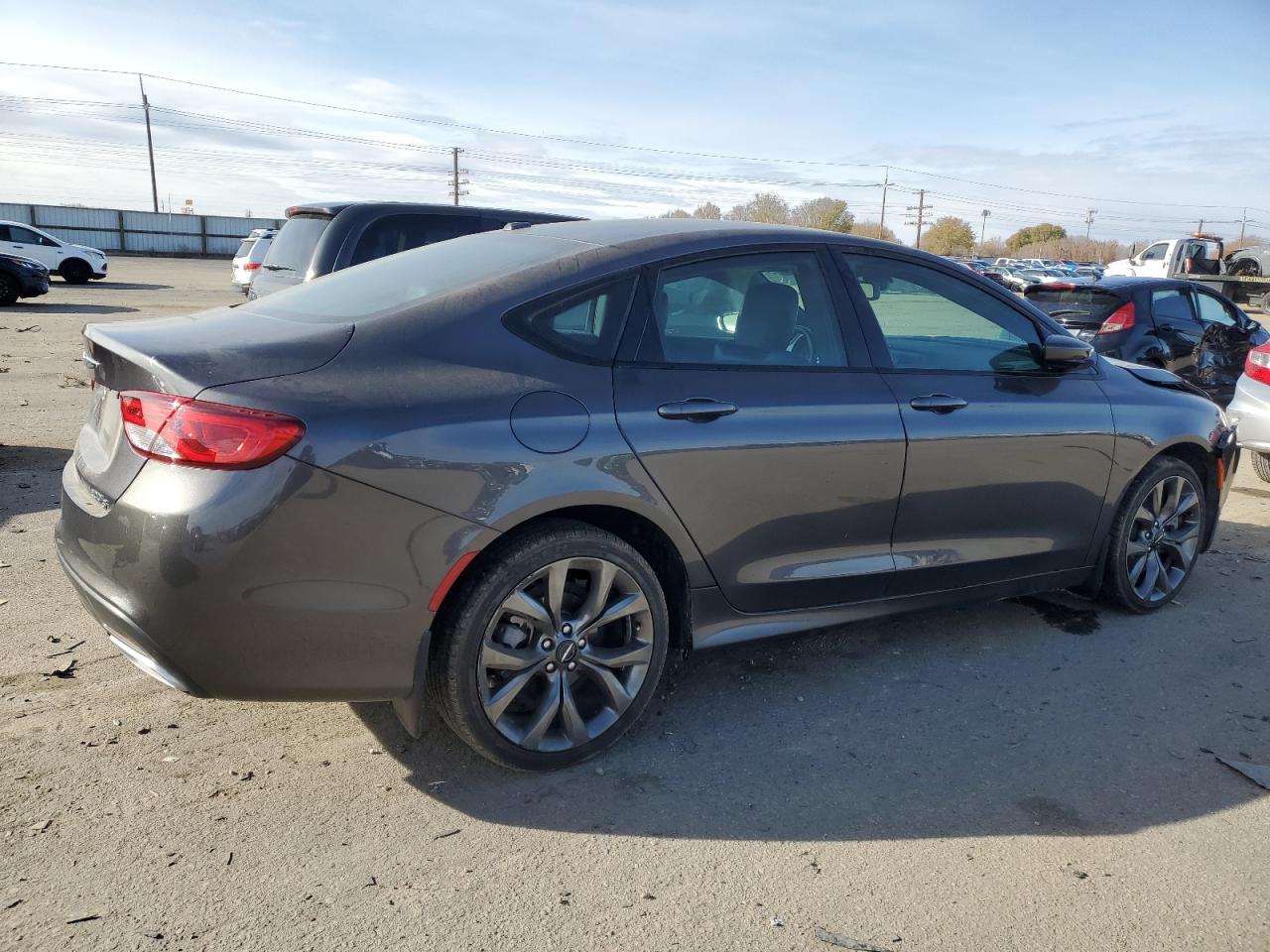 2015 Chrysler 200 VIN 1C3CCCBG1FN625815 Copart auction photo, front end damage thumbnail 3