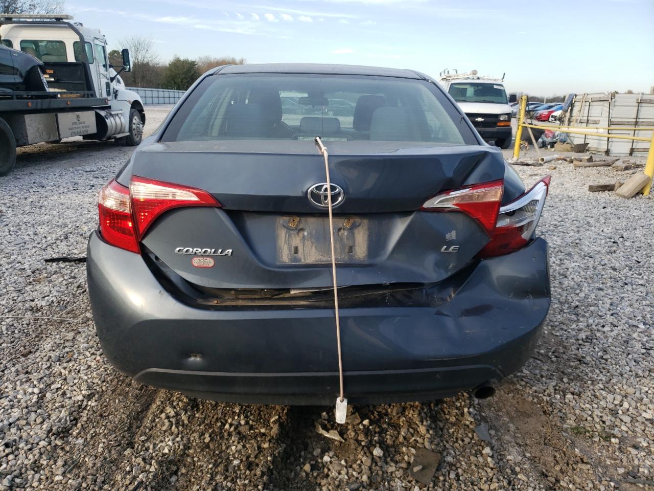 2019 Toyota Corolla VIN 2T1BURHE3KC218167 Copart auction photo, all over damage thumbnail 6
