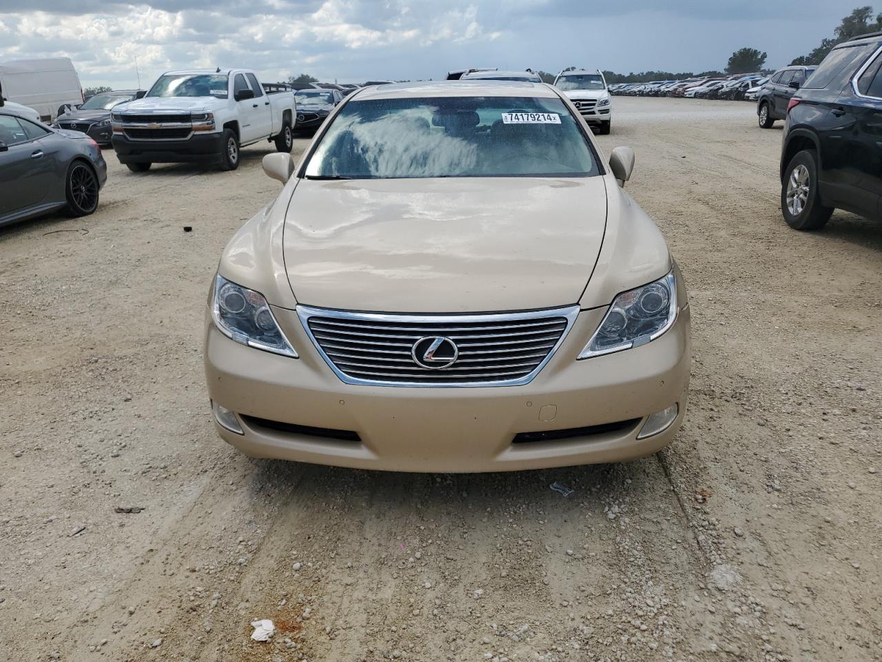 2007 Lexus LS VIN JTHBL46FX75035482 Copart auction photo, water/flood damage thumbnail 5