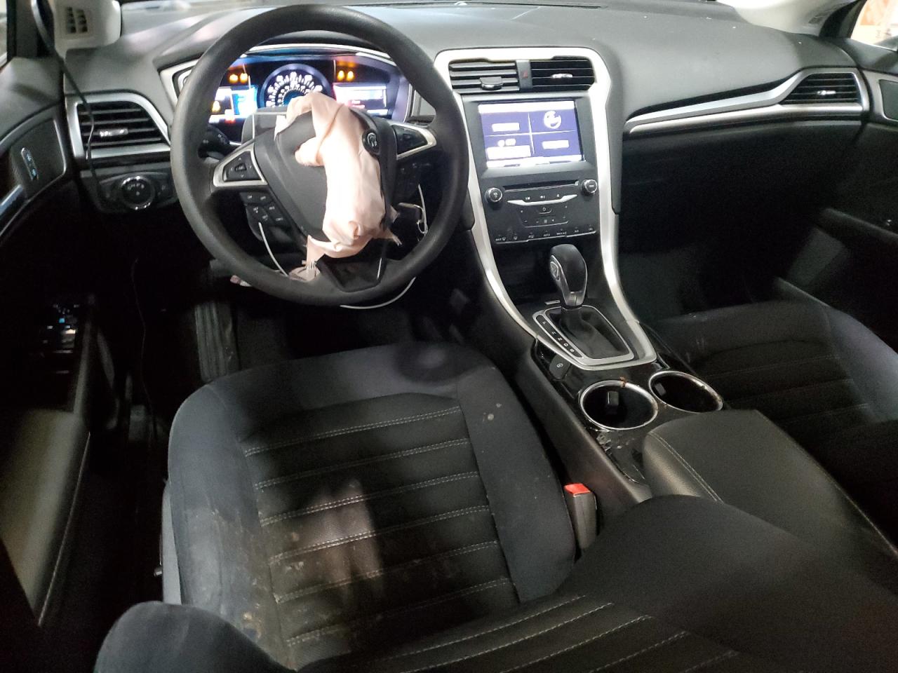 2014 Ford Fusion VIN 3FA6P0HDXER101007 Copart auction photo, front end / mechanical damage thumbnail 8