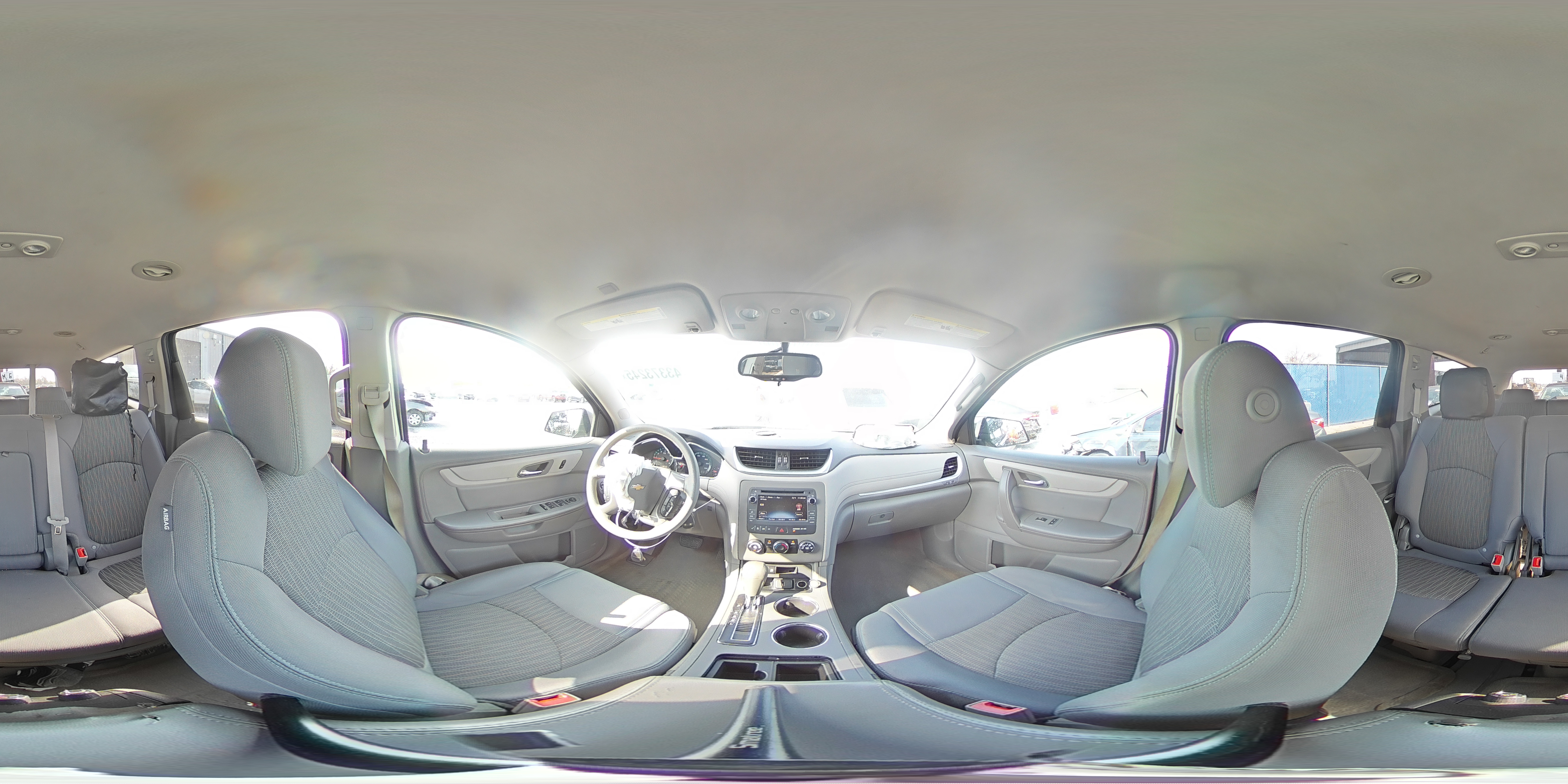 2015 Chevrolet Traverse VIN 1GNKRFKD7FJ259502 Copart auction photo, front end damage thumbnail 15