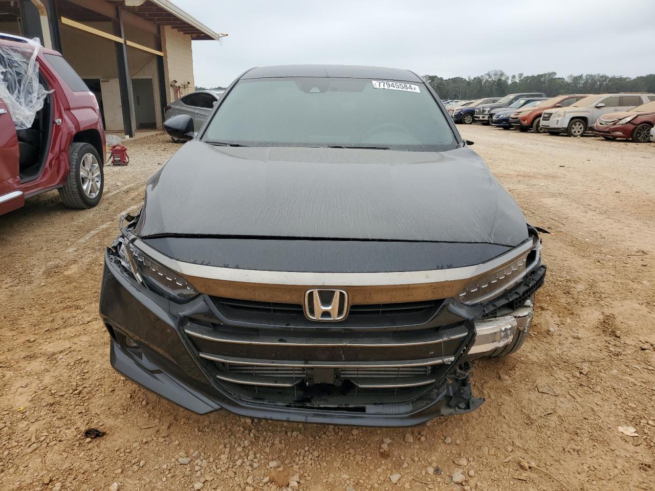 2022 Honda Accord VIN 1HGCV1F34NA048240 Copart auction photo, front end damage thumbnail 5
