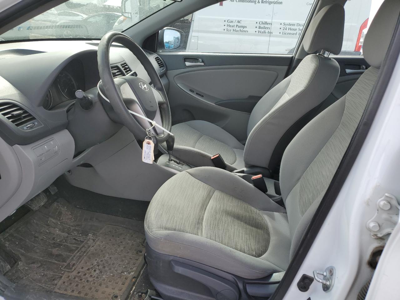 2017 Hyundai Accent VIN KMHCT4AE5HU292024 Copart auction photo, front end damage thumbnail 7