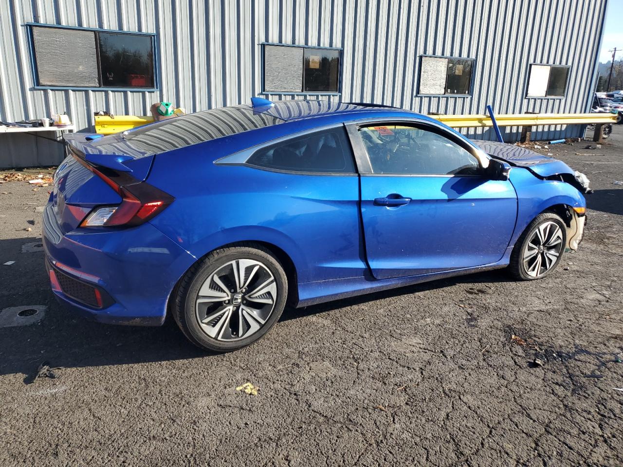 2016 Honda Civic VIN 2HGFC3B76GH359390 Copart auction photo, biohazard/chemical / front end damage thumbnail 3