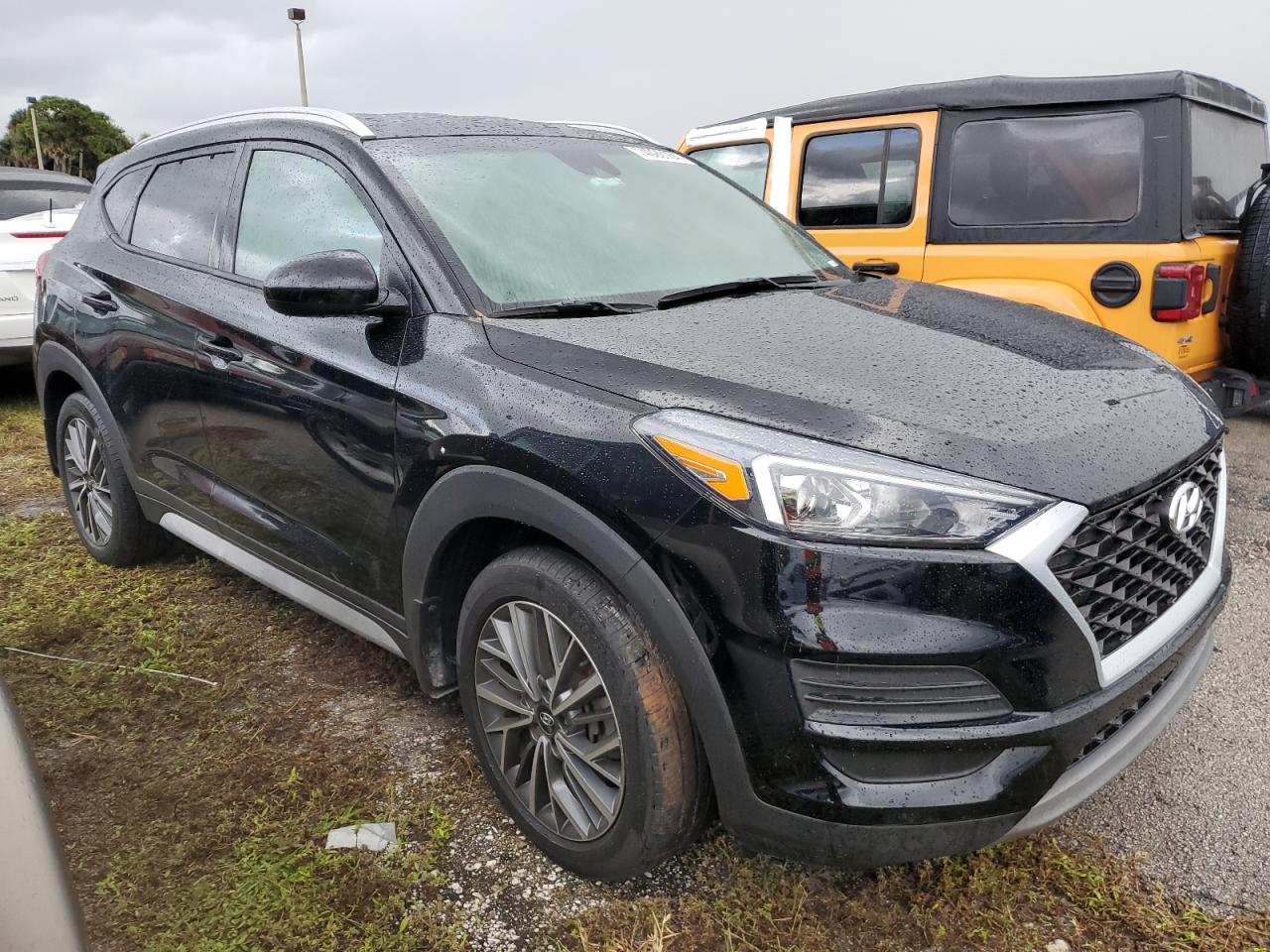 2021 Hyundai Tucson VIN KM8J33AL5MU328286 Copart auction photo, water/flood damage thumbnail 4