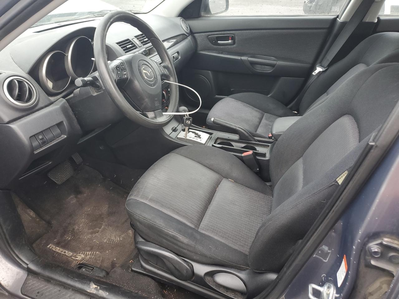 2007 Mazda 3 VIN JM1BK32F471670533 Copart auction photo, front end damage thumbnail 7