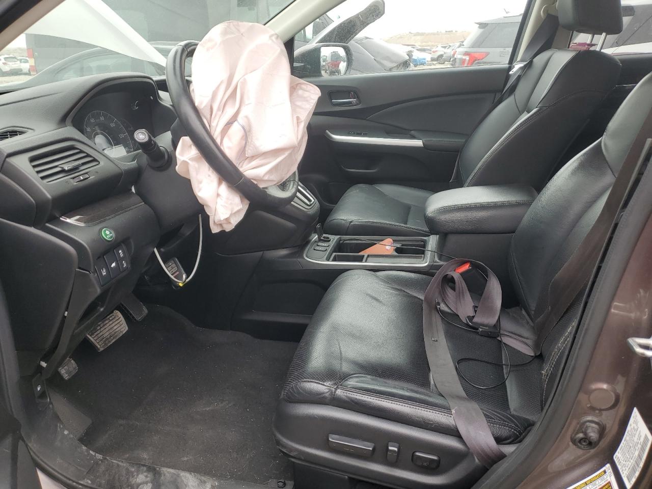 2015 Honda CR-V VIN 5J6RM4H9XFL063954 Copart auction photo, front end damage thumbnail 7