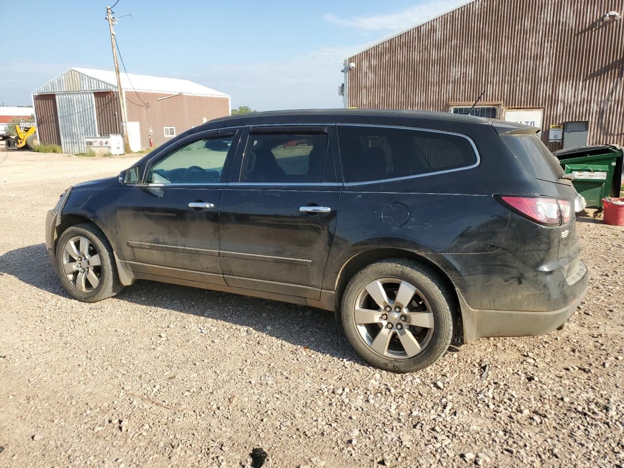 2014 Chevrolet Traverse VIN 1GNKVJKD1EJ161255 Copart auction photo, front end damage thumbnail 2