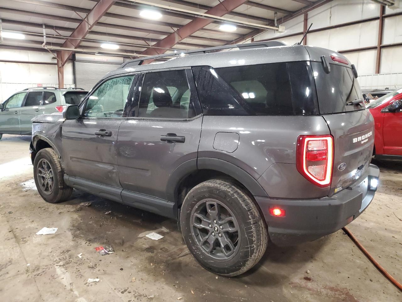 2021 Ford Bronco VIN 3FMCR9B6XMRB15554 Copart auction photo, front end / side damage thumbnail 2