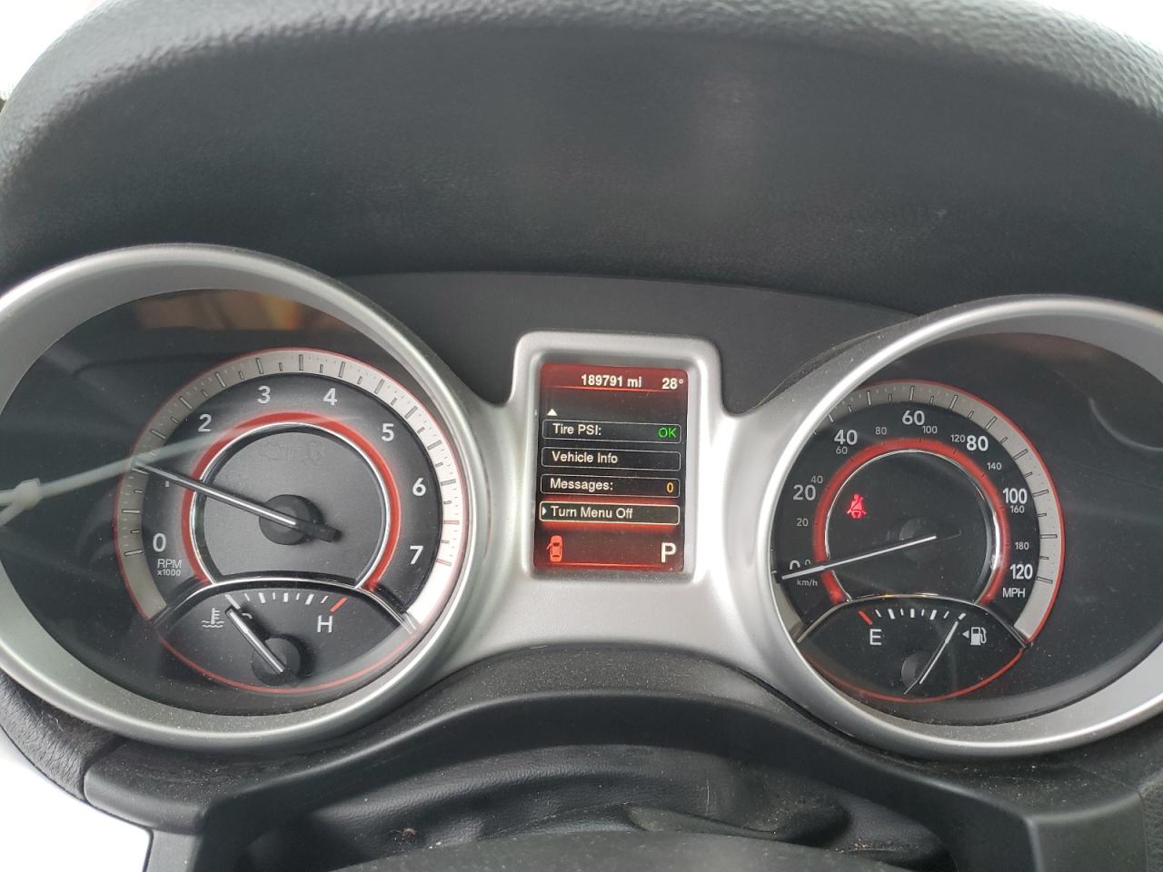2014 Dodge Journey VIN 3C4PDCBB9ET250415 Copart auction photo, front end / minor dent/scratches damage thumbnail 9