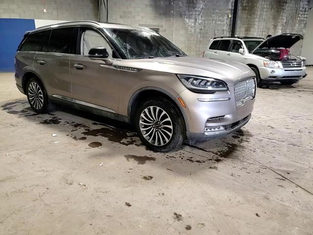 2020 Lincoln Aviator VIN 5LM5J7XC3LGL12622 Copart auction photo, rear end / front end damage thumbnail 14
