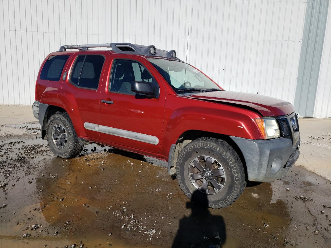 2014 Nissan XTerra VIN 5N1AN0NW4EN814709 Copart auction photo, front end damage thumbnail 4