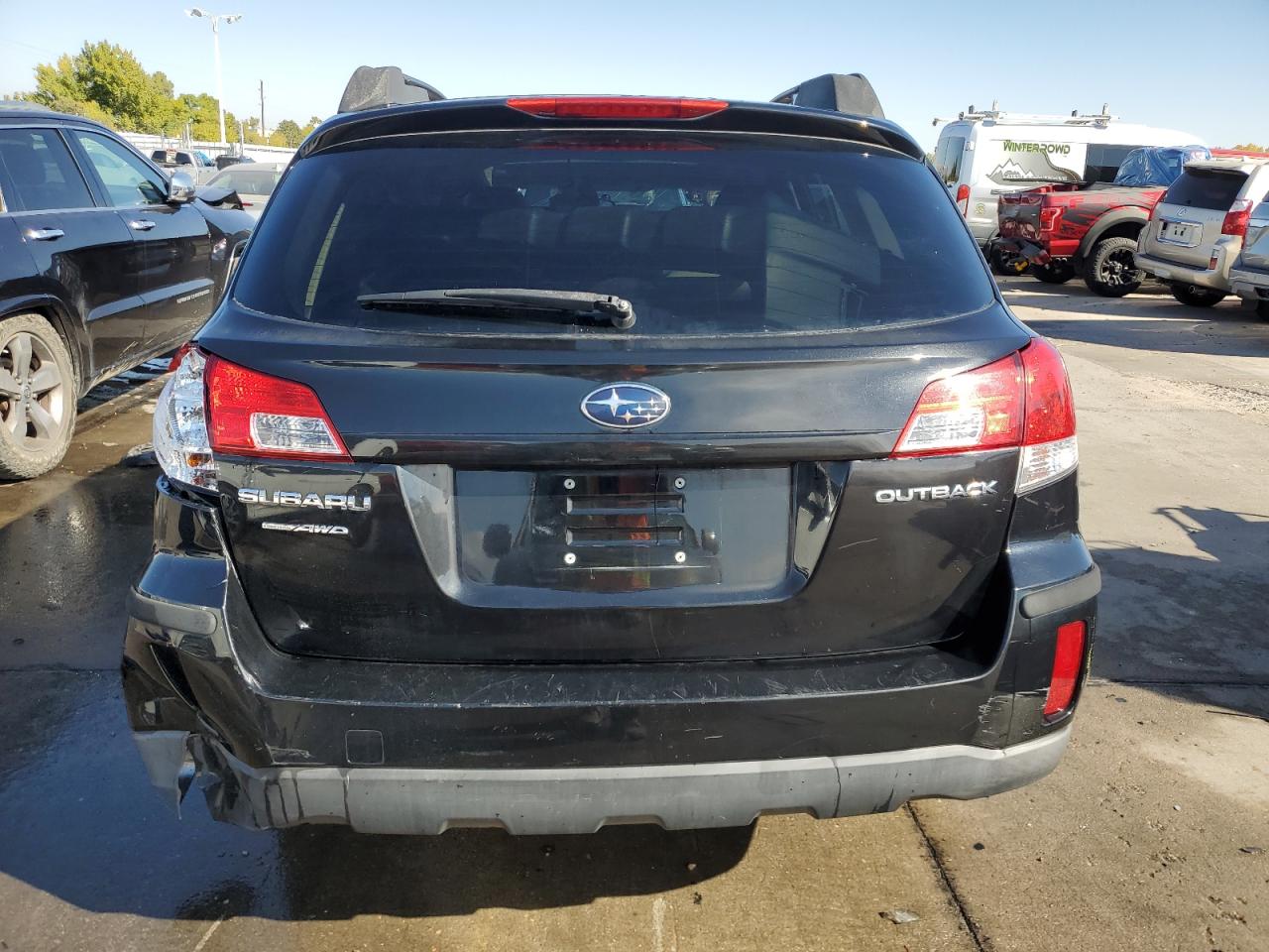 2010 Subaru Outback VIN 4S4BRCHC1A3369430 Copart auction photo, front end / rear end damage thumbnail 6