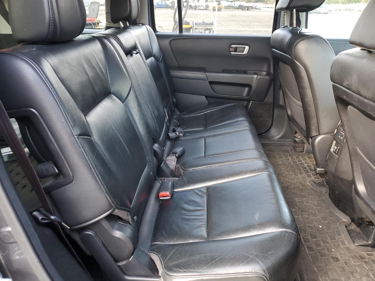 2012 Honda Pilot VIN 5FNYF4H50CB035801 Copart auction photo, front end / side damage thumbnail 11