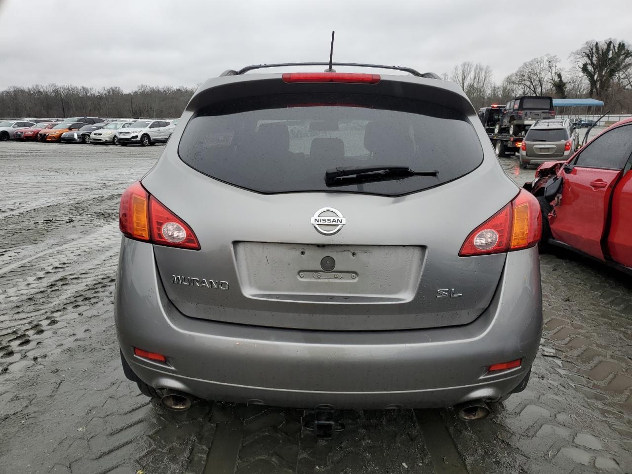 2010 Nissan Murano VIN JN8AZ1MU6AW006093 Copart auction photo, side damage thumbnail 6