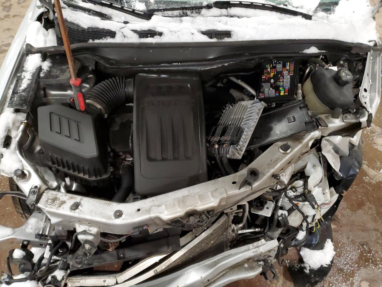 2017 GMC Terrain VIN 2GKFLTEK7H6353310 Copart auction photo, front end / side damage thumbnail 12