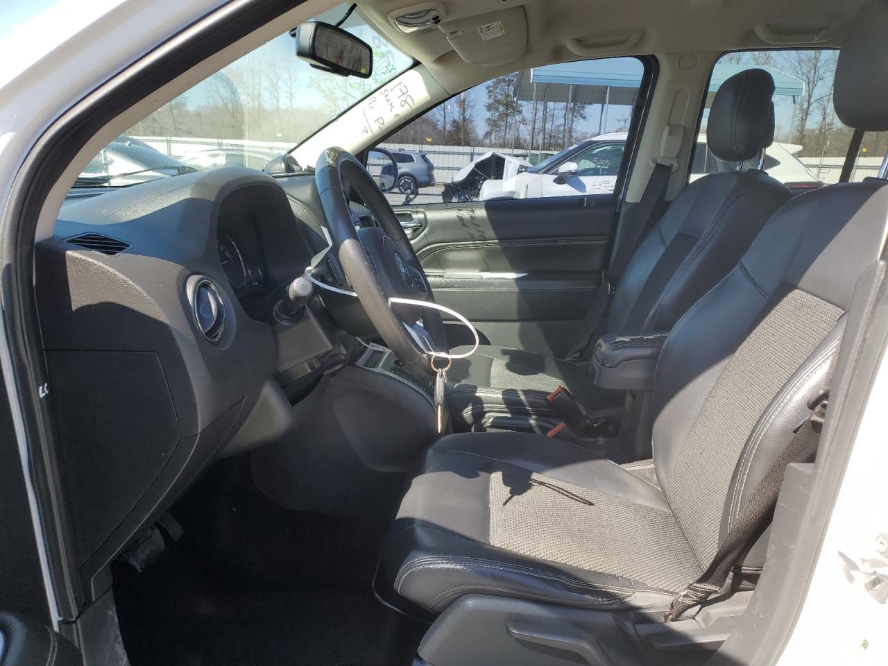 2014 Jeep Compass VIN 1C4NJCEB6ED507824 Copart auction photo, front end damage thumbnail 7