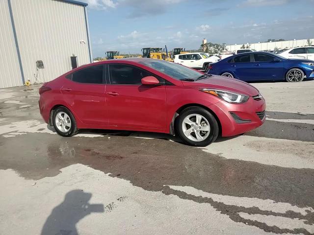 2014 Hyundai Elantra VIN KMHDH4AE3EU204346 Copart auction photo, minor dent/scratches damage thumbnail 10