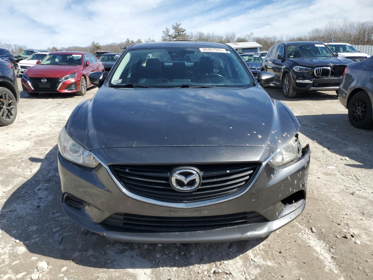 2017 Mazda 6 VIN JM1GL1V51H1111906 Copart auction photo, side / rear end damage thumbnail 5