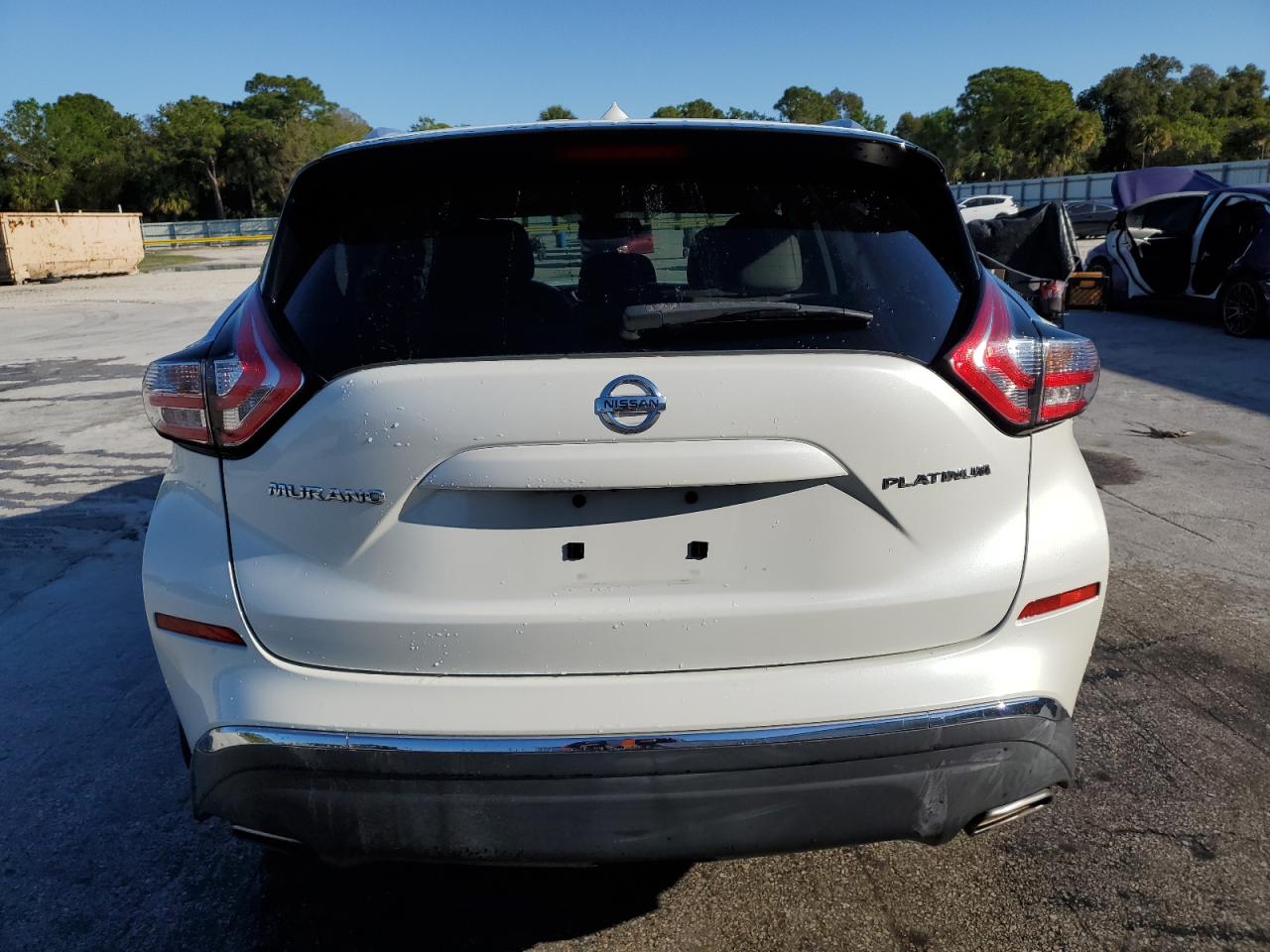 2015 Nissan Murano VIN 5N1AZ2MG8FN243401 Copart auction photo, front end / minor dent/scratches damage thumbnail 6