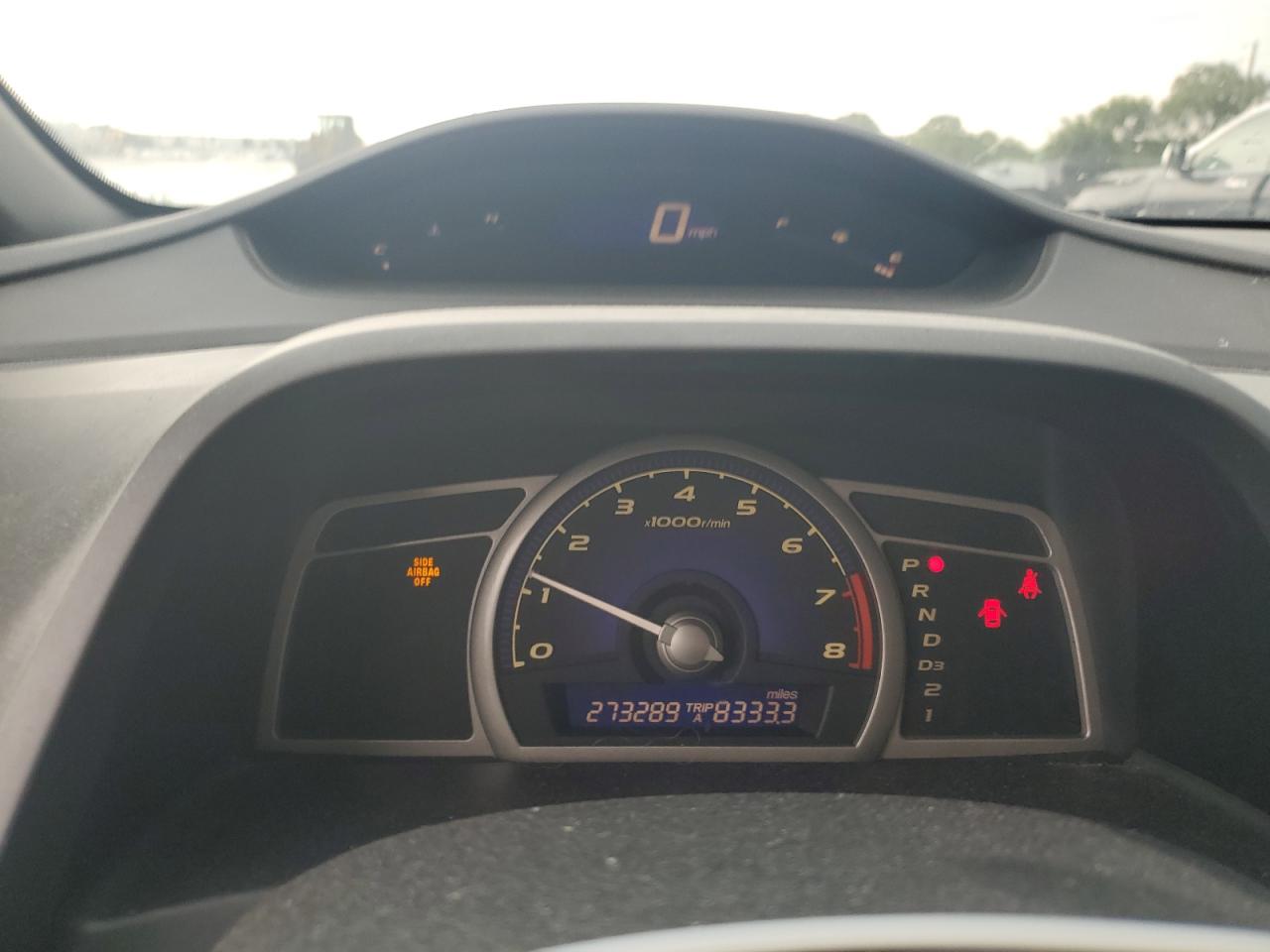 2007 Honda Civic VIN 1HGFA16587L041759 Copart auction photo, front end / side damage thumbnail 9