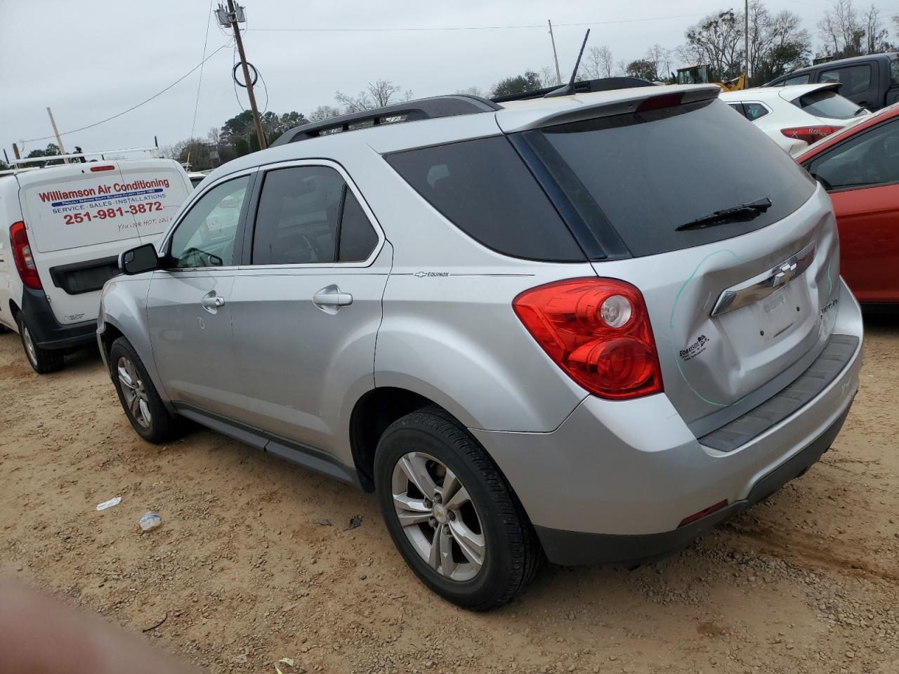 2014 Chevrolet Equinox VIN 2GNALBEK4E1115401 Copart auction photo, front end / rear end damage thumbnail 2