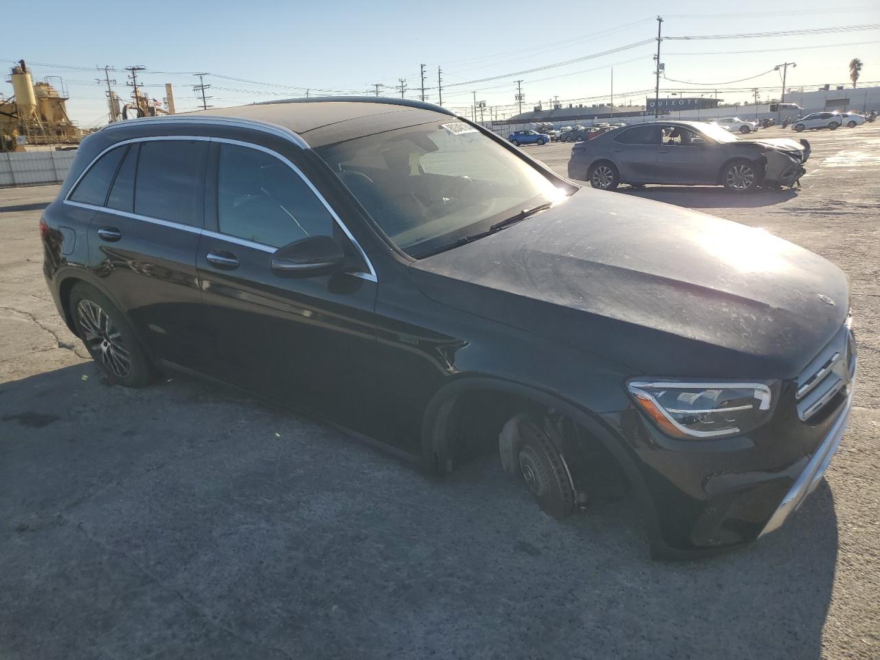 2020 Mercedes-Benz GLC VIN W1N0G5DB6LF779452 Copart auction photo, undercarriage / front end damage thumbnail 4