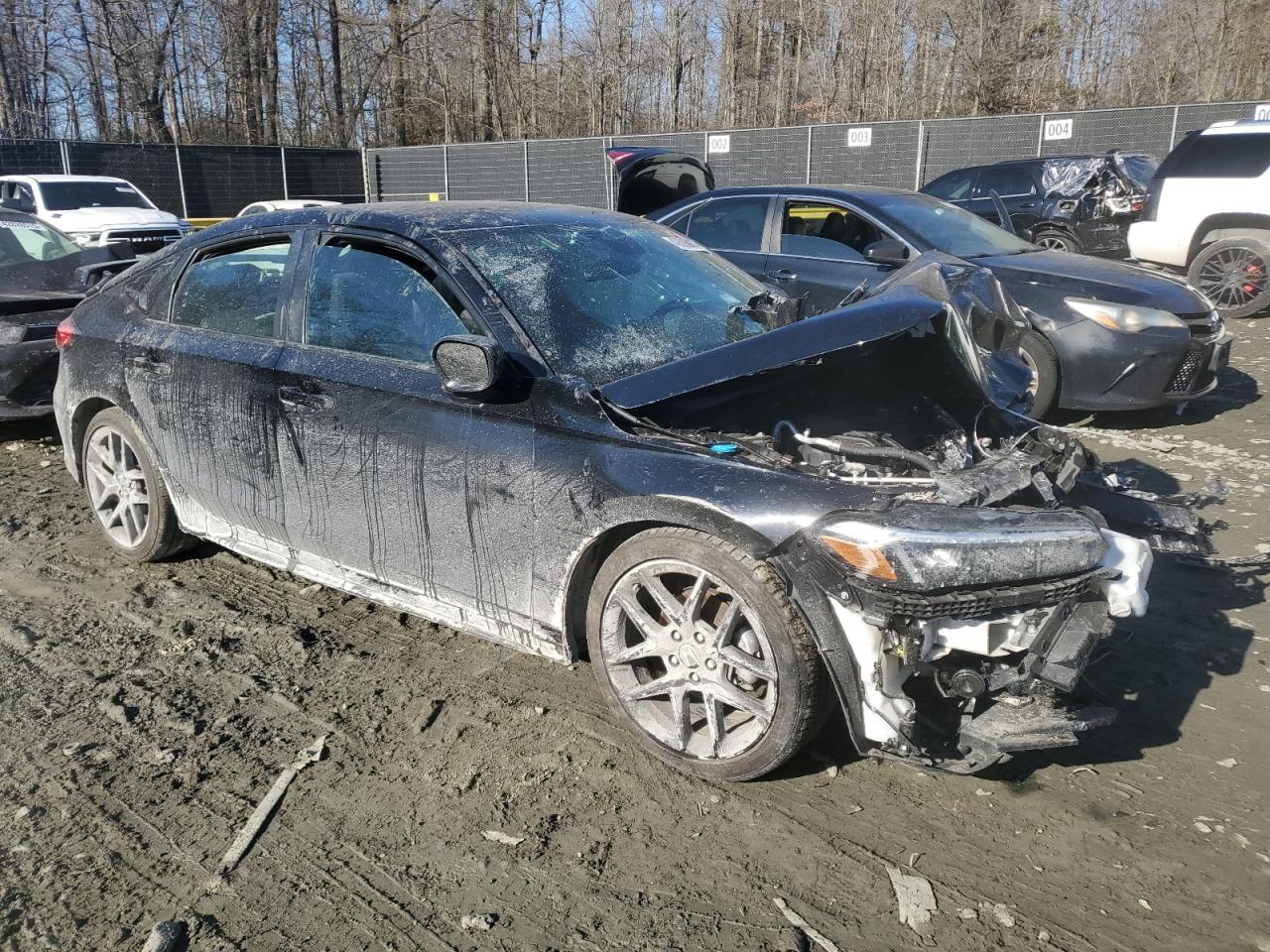 2023 Honda Civic VIN 19XFL2H86PE005101 Copart auction photo, front end damage thumbnail 4