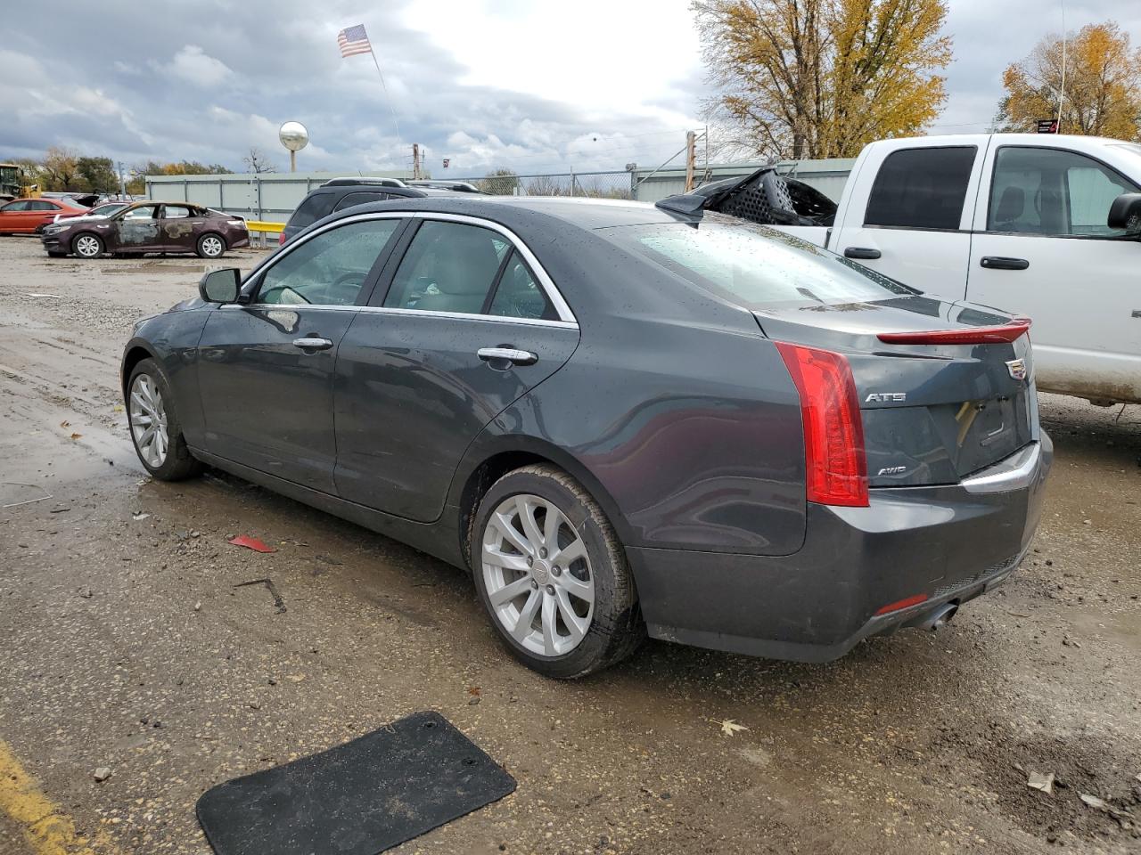 2018 Cadillac ATS VIN 1G6AE5RX3J0110855 Copart auction photo, front end damage thumbnail 2