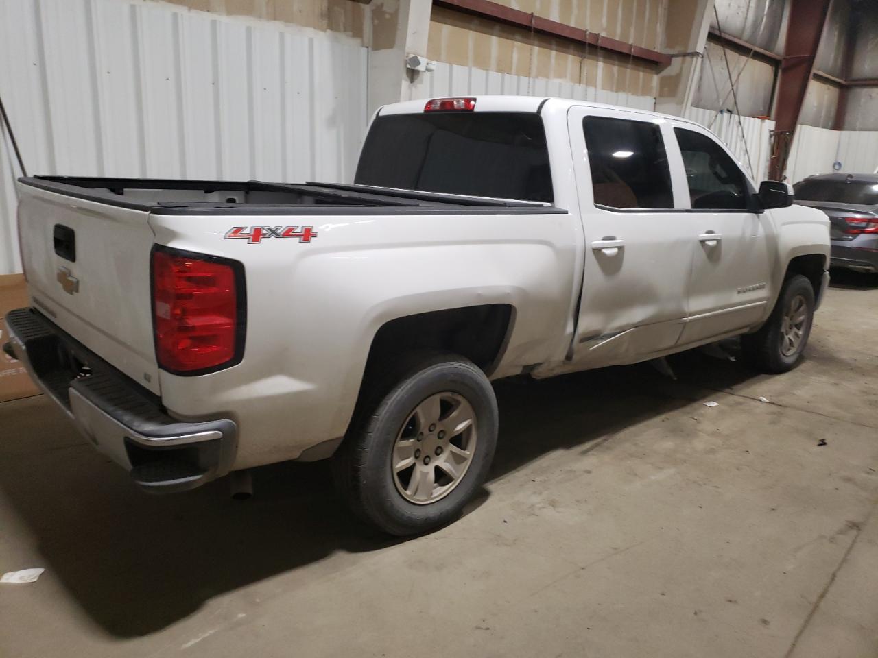 2017 Chevrolet Silverado VIN 3GCUKREHXHG303048 Copart auction photo, side damage thumbnail 3