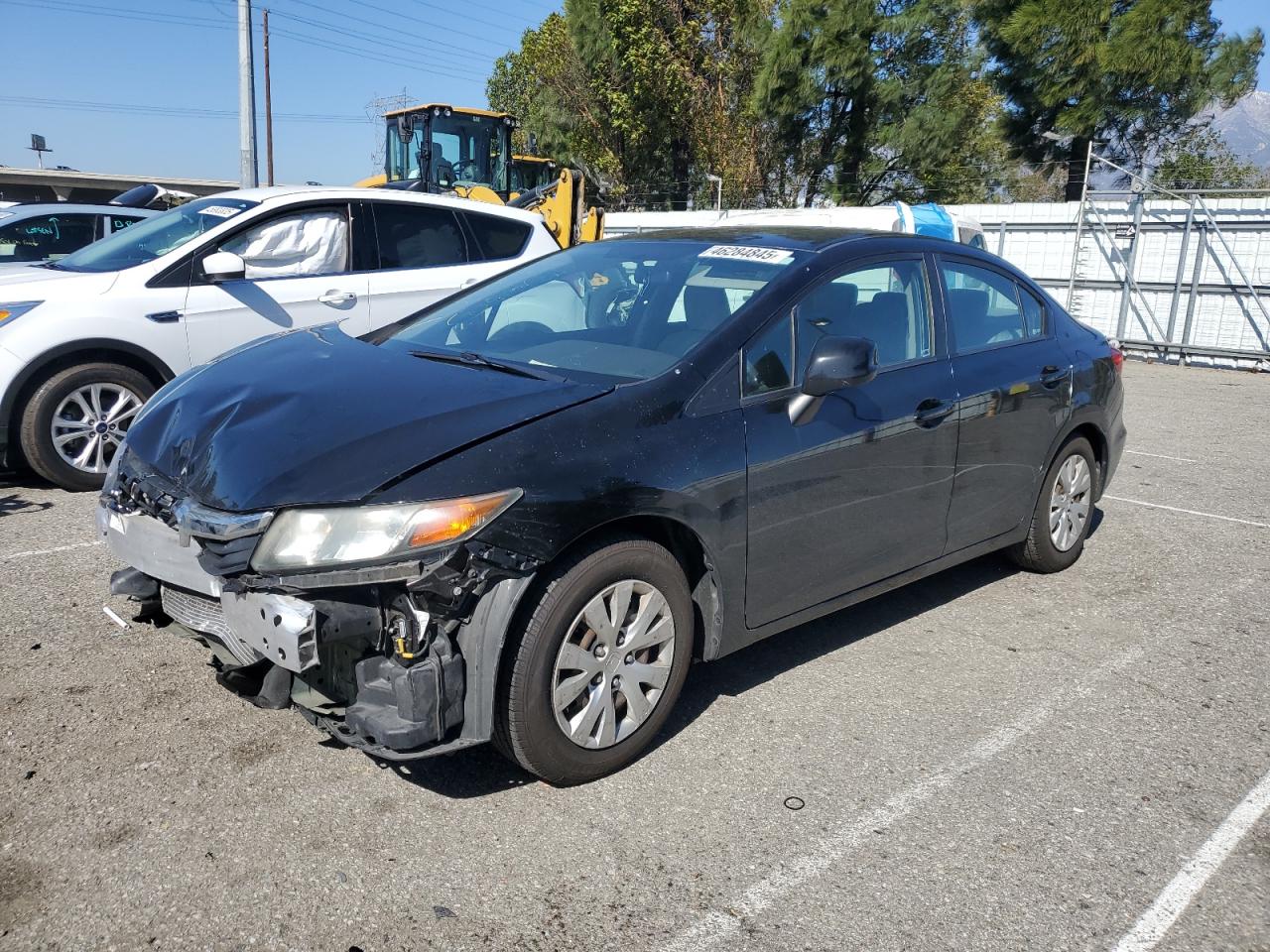 2012 Honda Civic VIN 19XFB2F55CE392780
