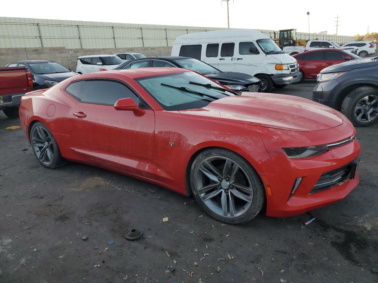 2018 Chevrolet Camaro VIN 1G1FB1RX4J0109470 Copart auction photo, water/flood / rear end damage thumbnail 4