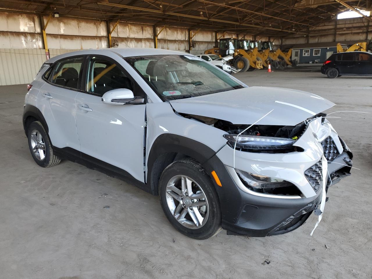 2023 Hyundai Kona VIN KM8K22AB3PU036410 Copart auction photo, front end / frame damage damage thumbnail 4
