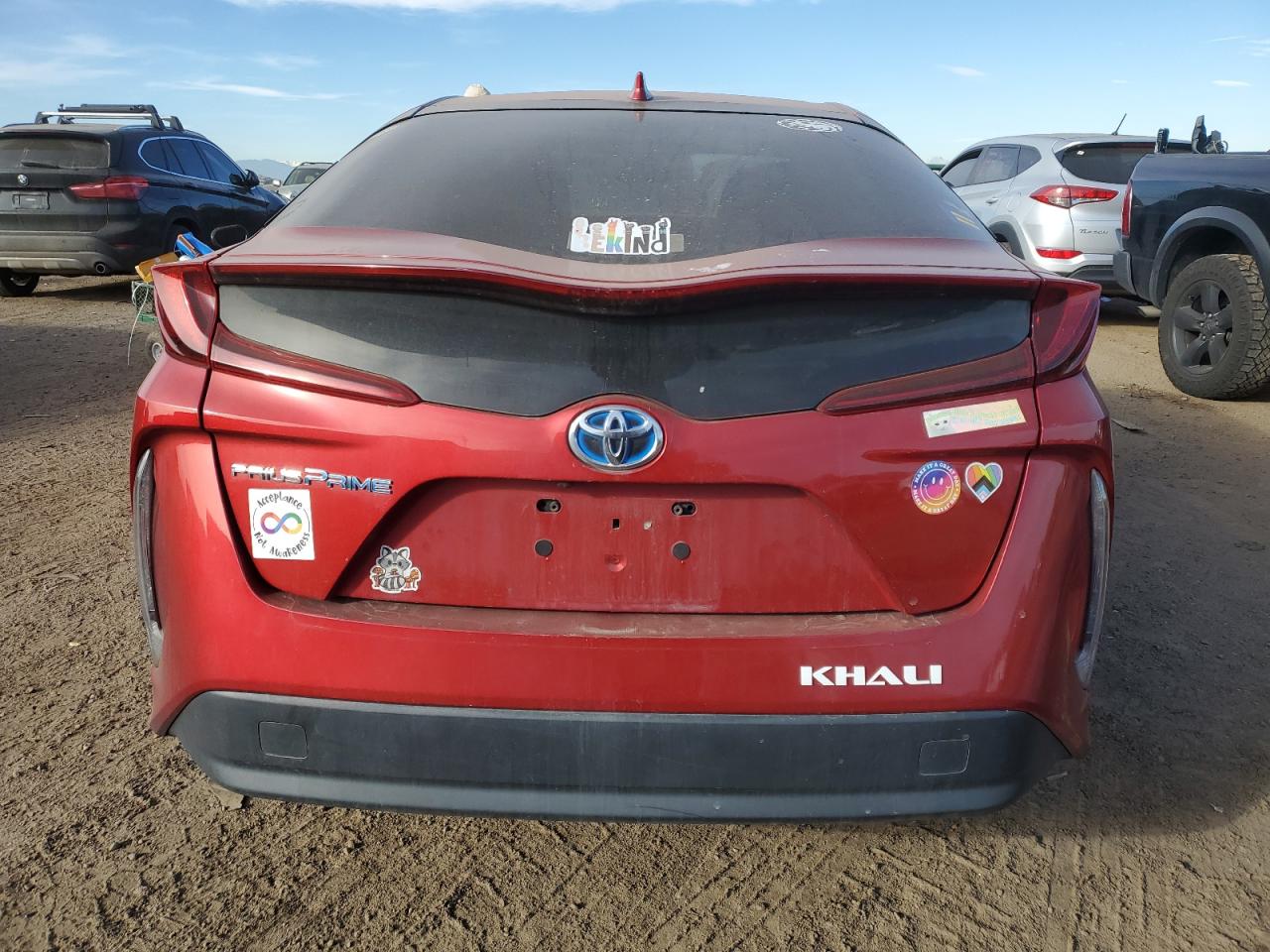 2018 Toyota Prius VIN JTDKARFP1J3095697 Copart auction photo, front end damage thumbnail 6