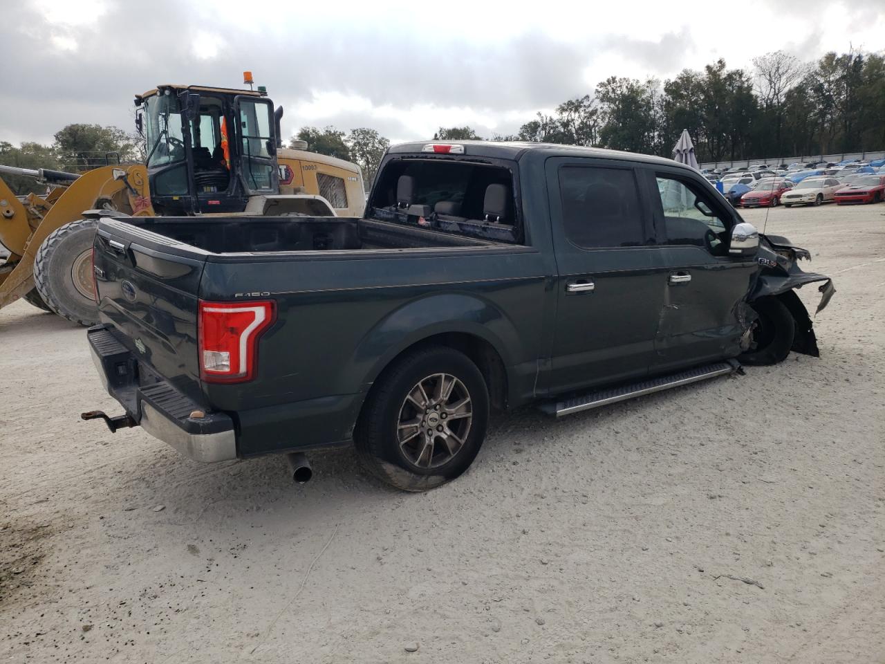 2015 Ford F-150 VIN 1FTEW1CP5FFC45790 Copart auction photo, front end / side damage thumbnail 3