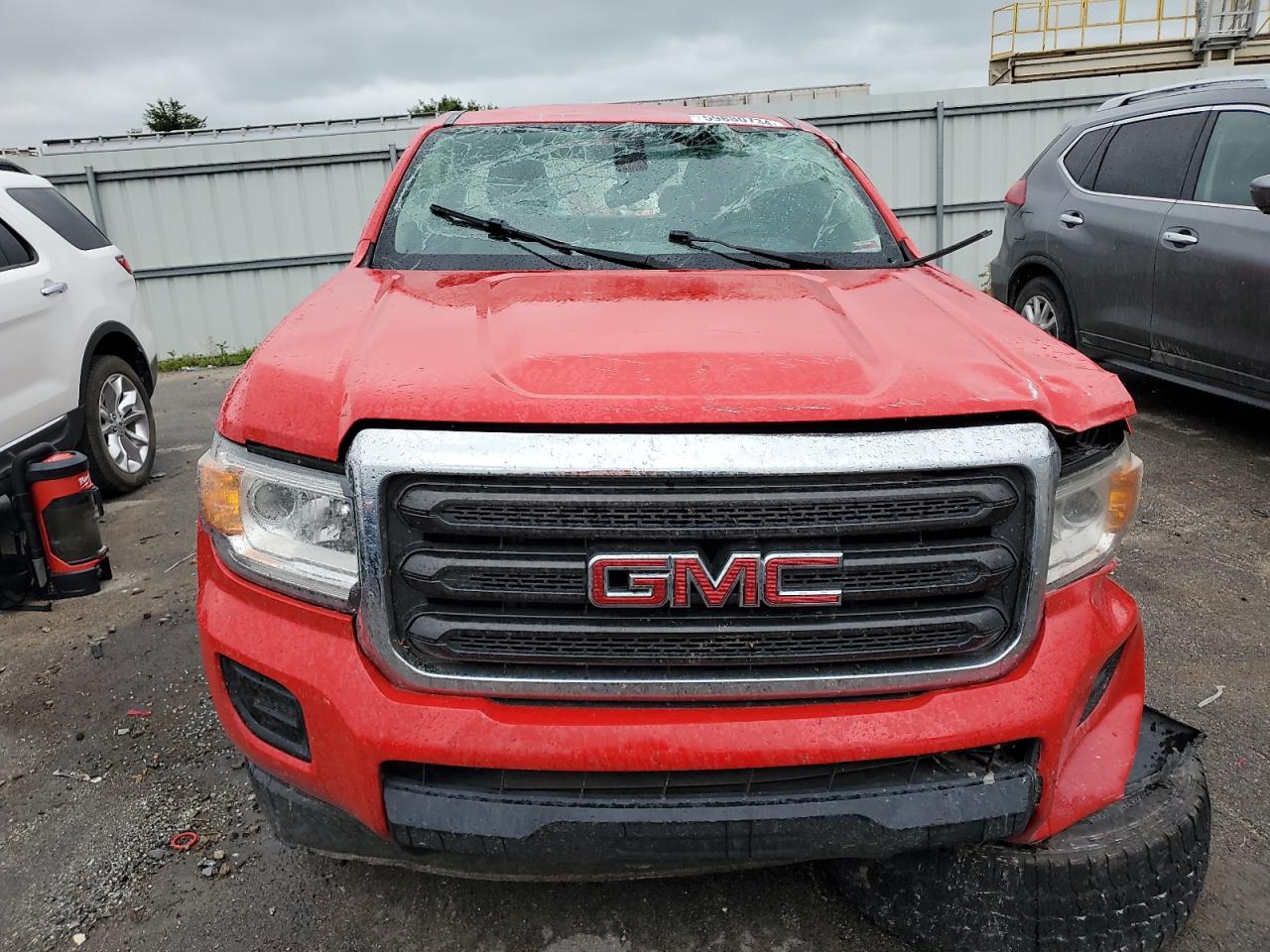 2016 GMC Canyon VIN 1GTH5BE30G1373742 Copart auction photo, all over damage thumbnail 5