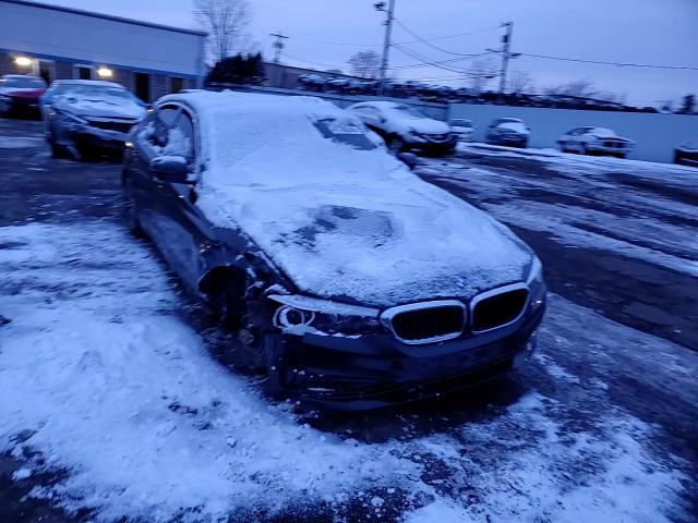 2019 BMW 5er VIN WBAJE7C50KWW12766 Copart auction photo, front end / rear end damage thumbnail 16