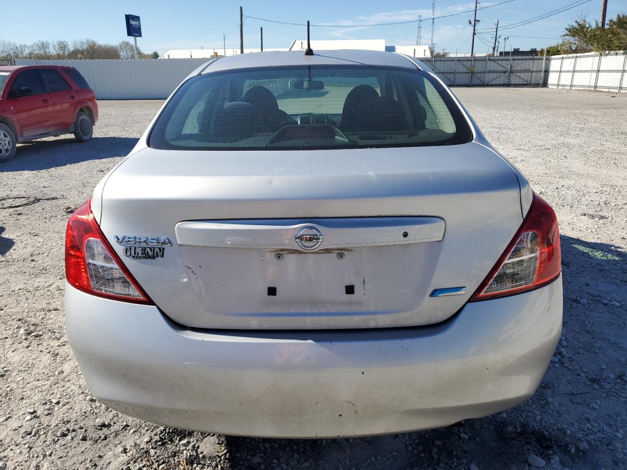 2014 Nissan Versa VIN 3N1CN7AP8EL858784 Copart auction photo, front end damage thumbnail 6