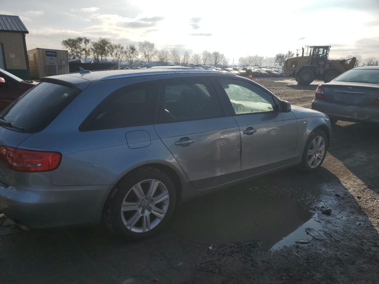 2010 Audi A4 VIN WAUSFAFL8AA059322 Copart auction photo, side damage thumbnail 3