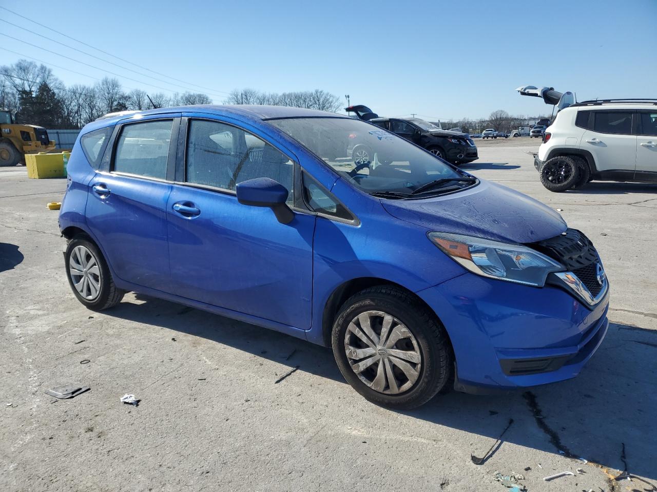 2017 Nissan Versa VIN 3N1CE2CP2HL363775 Copart auction photo, all over / stripped damage thumbnail 4