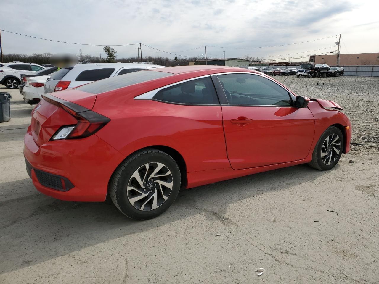2017 Honda Civic VIN 2HGFC4B59HH303269 Copart auction photo, front end damage thumbnail 3