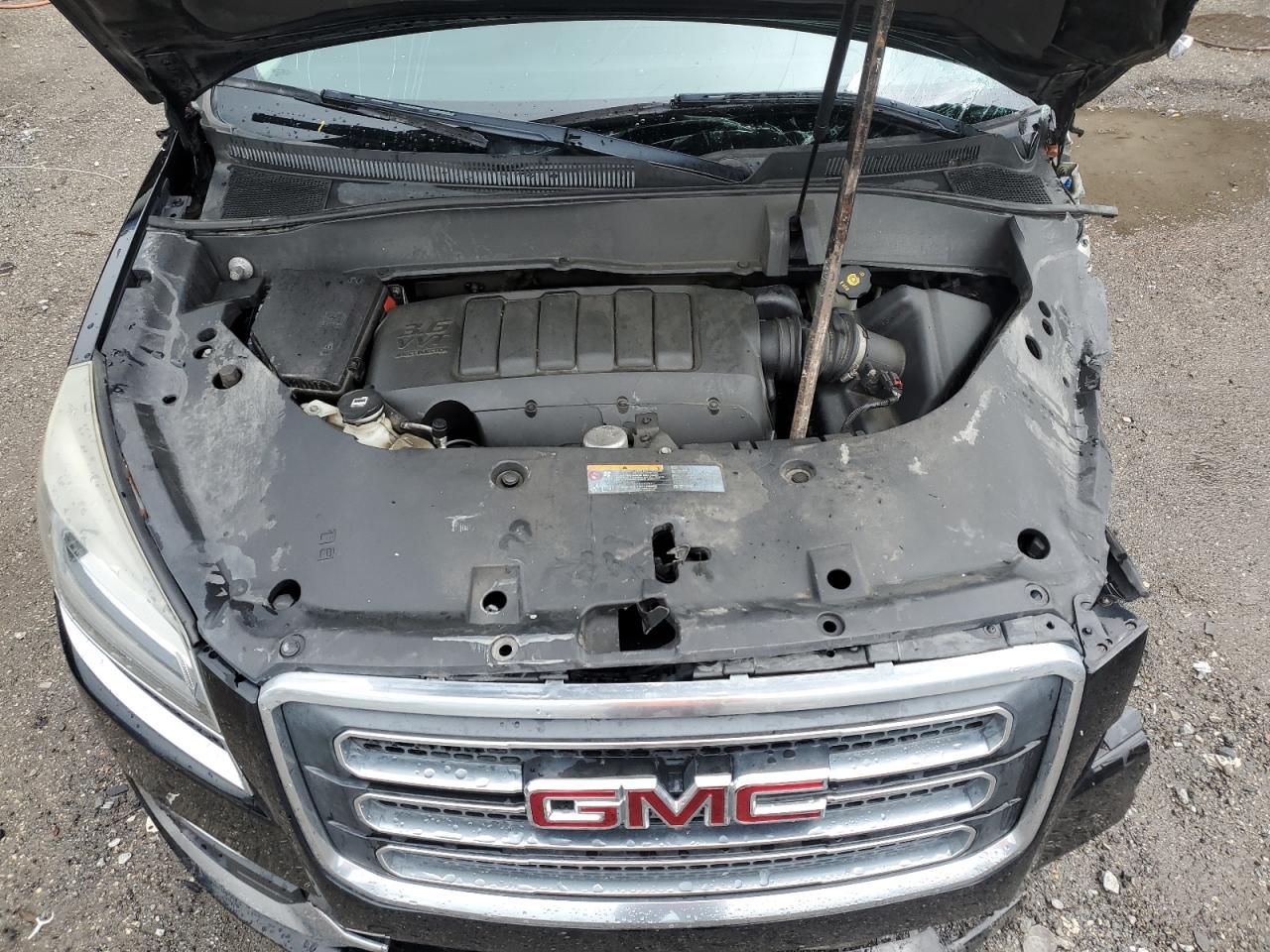 2016 GMC Acadia VIN 1GKKRRKDXGJ273149 Copart auction photo, side / front end damage thumbnail 12